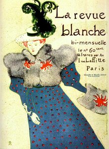 La Revue Blanche — Henri De Toulouse-lautrec, Post-impressionism