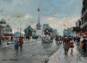 Place De La Bastiile — Antoine Blanchard (marcel Masson)