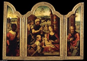 Triptych: Adoration of the Magi