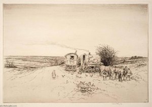 Gypsies, Epsom Downs — Kerr Eby