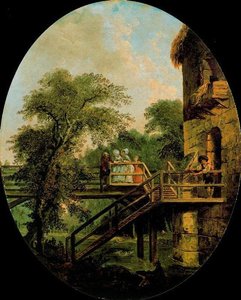 La Pasarela — Hubert Robert