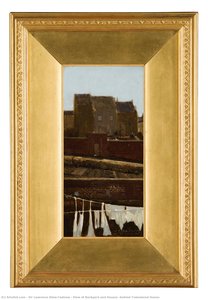 View Of Backyard And Houses (behind Townshend House) — Lourens Alma Tadema