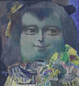 Mona Lisa, Age Twelve — Fernando Botero