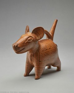 Sculpture Of A Dog — Vicús Culture