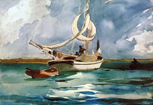 Sloop, Bermuda — Winslow Homer, American Realism