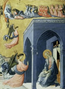 The Annunciation — Paolo Uccello, Early Renaissance Early Renaissance
