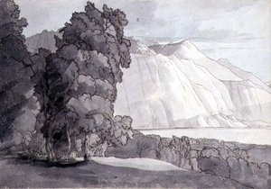 Landscape — Francis Towne, Romanticism
