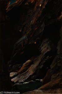 Rocks At Tintagel — William Blake
