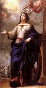 Santa Catarina De Alexandria — Bartolomé Esteban Murillo