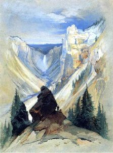 The Grand Canyon Of The Yellowstone — Thomas Moran