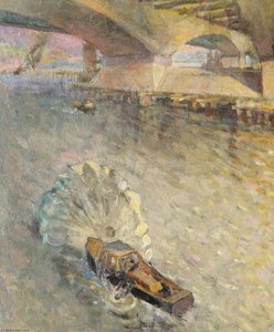 Raf Marinecraft Rescuing A Luftwaffe Pilot From The River Thames — John Edgar Platt