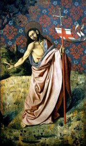 Resurrected Christ — Robert Campin (master Of Flemalle)