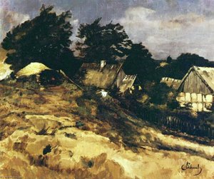 German Häuser In Ferch Am Schwielowsee — Carl Eduard Schuch