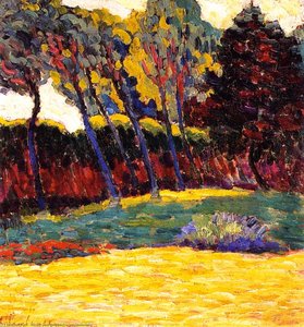 Green Trees — Alexej Von Jawlensky, Expressionism