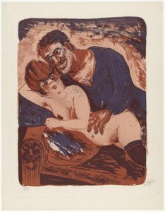 Sailor And Girl — Otto Dix