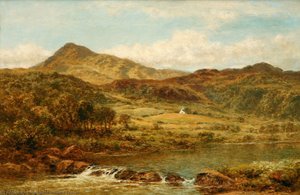 Moel Siabod From Below Capel Curig — R.a Benjamin Williams Leader, Pre-raphaelites