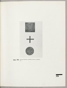 Contrasting Suprematistic Elements — Kazimir Malevich, Suprematism