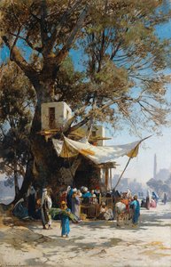 Scène de marchÉ