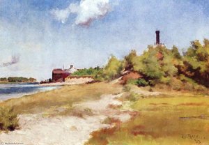 Early Shore Scene — Edmund Charles Tarbell