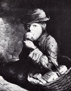 A Match Seller, (painting)