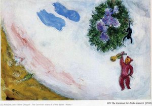 The Carnival, Scene Ii Of The Ballet ''aleko'' — Marc Chagall