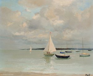 White Sailer — Marcel Dyf