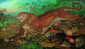 Leopard — Antonio Laccabue, Naïve Art