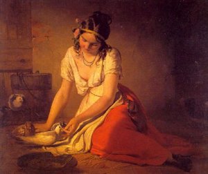 The Deaf Girl — Friedrich Ritter Von Amerling