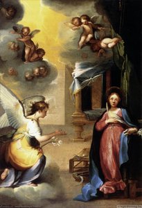 The Annunciation — Ventura Di Archangelo Salimbeni, Baroque