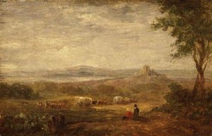 View Near Lancaster — David Cox