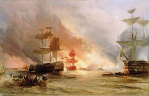 Bombardment Of Algiers — George The Elder Chambers