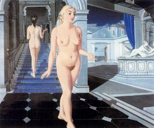 The Staircase — Paul Delvaux