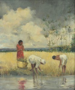 Rice Pickers — Angela Rita Clara De Almeida Trindade