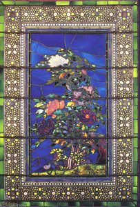 Peonies Blown In The Wind — John La Farge