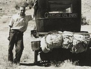 South Dakota Drought Refugee, Montana — Arthur Rothstein