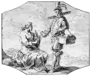 The Temptation Of Christ — Leonaert Bramer