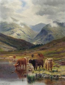 In Glen Nevis — Louis Bosworth Hurt
