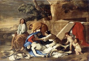 Lamentation Over The Body Of Christ — Nicolas Poussin