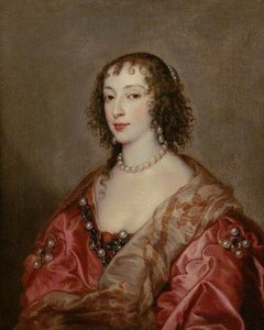 Queen Henrietta Maria (1609–1669) — Sir Anthony Van Dyck