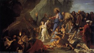 The Raising Of Lazarus — Jean Baptiste Jouvenet, Baroque