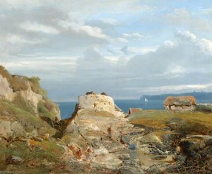 An Old Tower Near The Sea — Joséphine Bowes