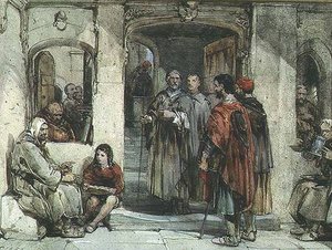 A Scene Of Monastic Life — George Cattermole