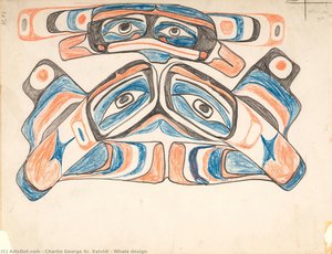 Whale Design — Charlie George Sr. Xalxidi