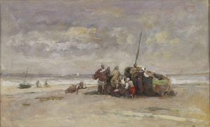 Retour De Pêche — Boulard Auguste Père