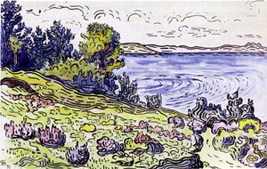 The Coastal Path, Saint-tropez — Paul Signac