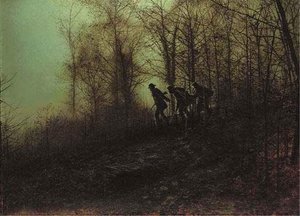 Poachers — John Atkinson Grimshaw