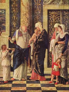 The Circumsicion Of Jesus, Detail — Andrea Mantegna