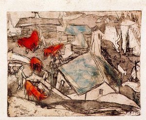 Vita Alpestre — Ernst Ludwig Kirchner, German Expressionism