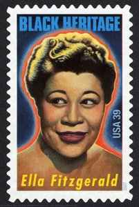 39c Ella Fitzgerald Stamp — United States Postal Service