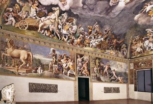 View Of The Sala Di Troia (12) — Giulio Romano